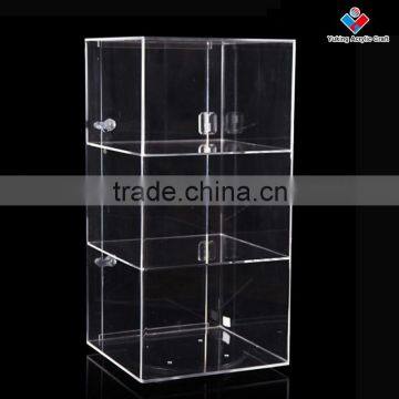 Acrylic rotating European display cabinet, multi-function cabinet, customs model display, jewelry display, cake display rack