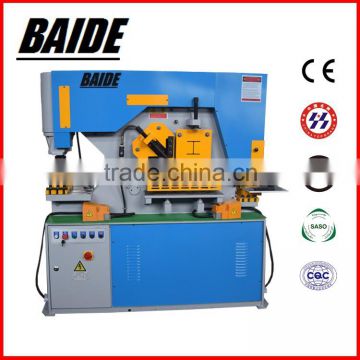 Hydraulic punch and shear machine for angle shear/round bar shear /square bar shear