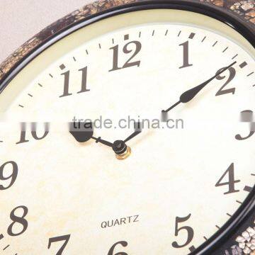 15" Handmade Antique Mosaic Decorative Oversized Design Wall Clock photo-2