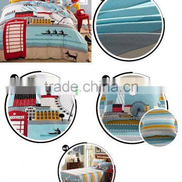 china supplier plain dyed 3d bedding set for child