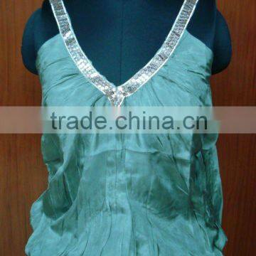 Silk Ladies Top