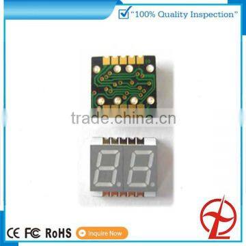 yellow green color led display mini 7 segment led display