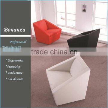 Leather Single Seat Sofa Set Design 879# for Home and Living Room photo-3