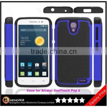 Keno Ball Line Hybrid Combo Case For Alcatel One Touch Pop 2 5042 Hard Case