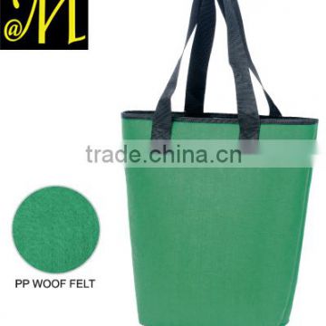 reusable felt shopping bag