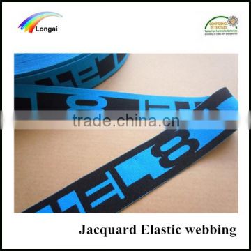 polyester jacquard elastic webbing band strap