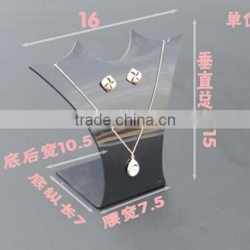 New style high quality acrylic necklace display earring display