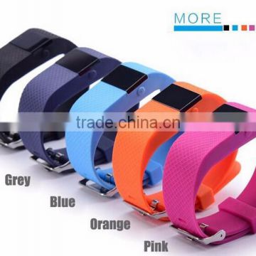 Factory Price TW64S Heart Rate Monitor Bluetooth Band Activity Bracelet Smart Watch Fitness Tracker