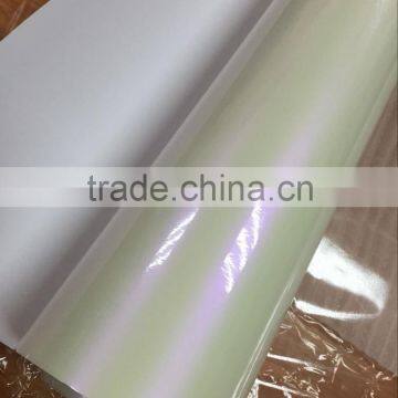 High Quality Chameleon Pearl White Car Wrap Film With Air Bubbles 1.52*20m Each Roll photo-2