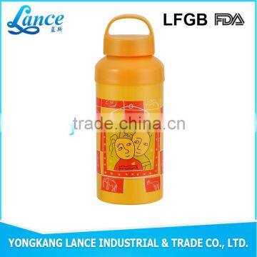 Custom 500ml large sports bottles best sell 2016