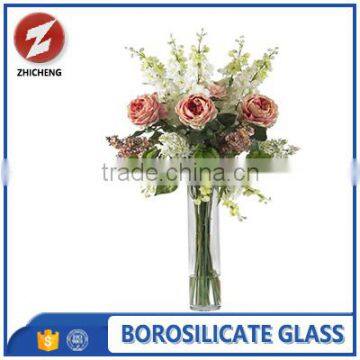 pryex clear borosilicate flower vase glass