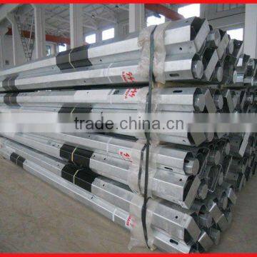 transmission line steel pole