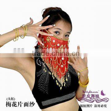 belly dance face veil