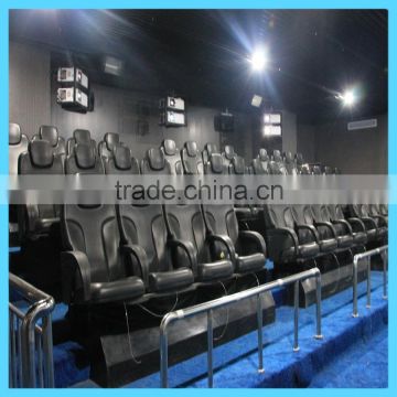 5D Movie Theater With Thrilling Motion Chairs And Special Effect