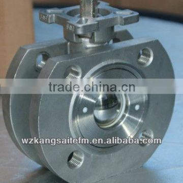 manual pneumatic and eletrical Italy thin-type ball valve