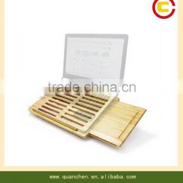 High Quality Bamboo Laptop Stand, Lap Desk                        
                                                Quality Choice