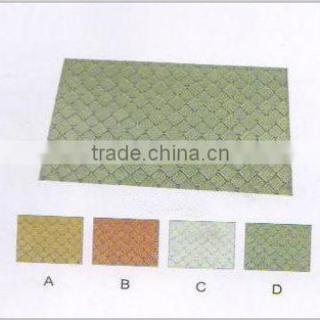 printing colorful table placemat ,variety polyviny cup mat