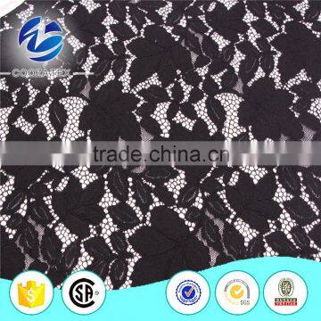 Charming French Jacquard cotton nylon lace fabric for dress