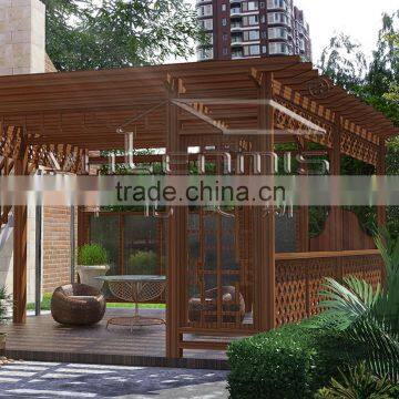 Outdoor Patio Furniture Wrought Iron Bench Chair Metal Garden Rose Arbour photo-4