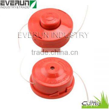 Tap and go nylon trimmer head