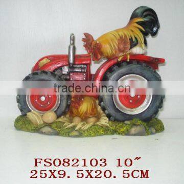 polyresin chicken figurines status