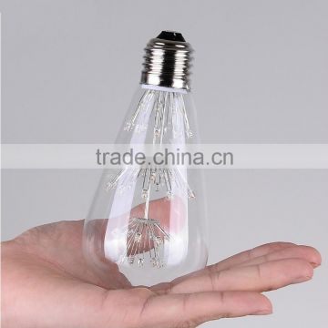 China supplier Vintage edison bulb 3W E27 led filament bulb