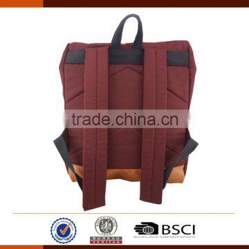 Vintage Style Backpack Bag Bookbag for Campus photo-2