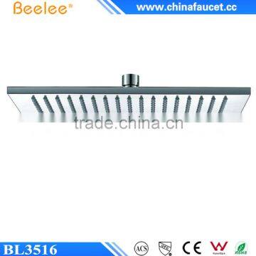 10'' 12'' 14'' 16'' Square Brass Wall Mounted Spa Waterfall Shower Head