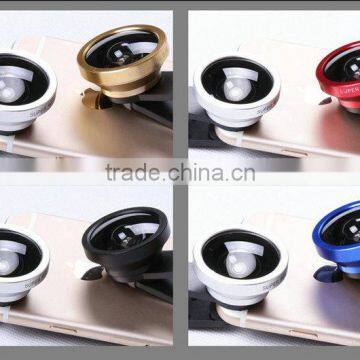 Wholesale Universal Clip-on 0.4x Super Wide Angle Phone Lens for IPhone Ipad Samsung Mobile Phone Camera Lens photo-5