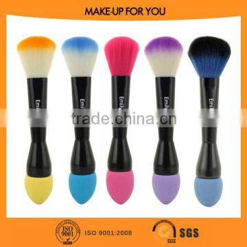 Beauty soft blender makeup brush with non latex makeup sponge