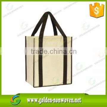 Cute Reusable non woven Shopping Bag/polypropylene spunbond non-woven supermarket bag/tnt 100gsm nonwoven grocery bags