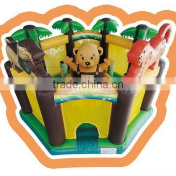 Cheer Amusement children indoor inflatable interactive rotate bear