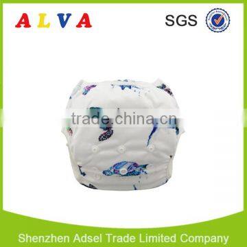 Alva New Pattern Turtle Design Swim Diaper Swim Trunks Factory in China