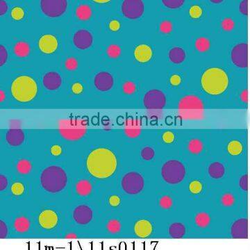 super soft lovely circle print flannel fleece fabric