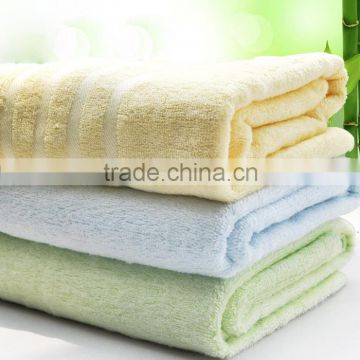 Anti-bacterial bamboo hotel towel / towel baths