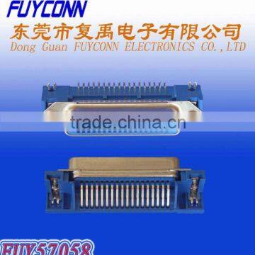 57 Series Female Receptacle Type centronix connector PCB Mounting 90 degree