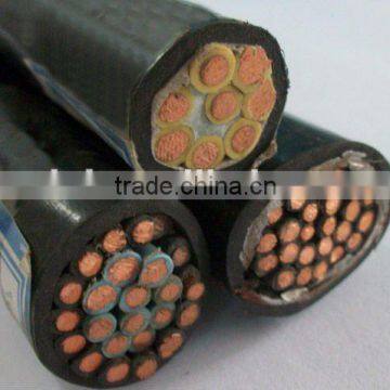 pvc insulated copper conductor underground control cable specification