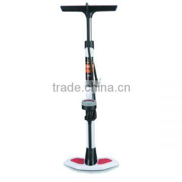 High pressure with gauge /high grade bike piston pump /hand air pump
