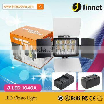 36W 6000K 12 big led bulbs LED camcorder light with battery and remote control