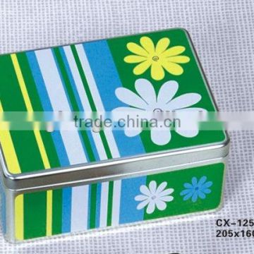 tea bag tin box