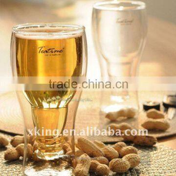 Clear borosilicate Glass tea cup by hand make