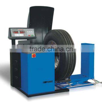 Truck wheel balancer heavy duty large truck tractor bus