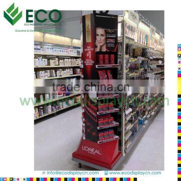 Makeup mac cosmetic display stand of cosmetic display for cosmetic display shelf