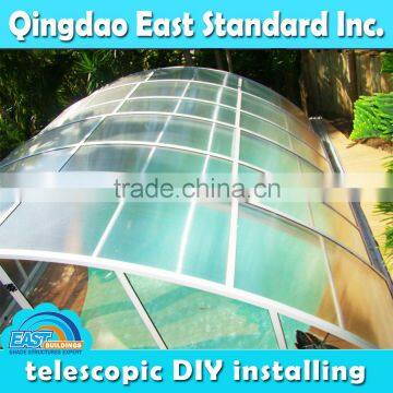 aluminum frame prefabricated aluminum pool enclosures