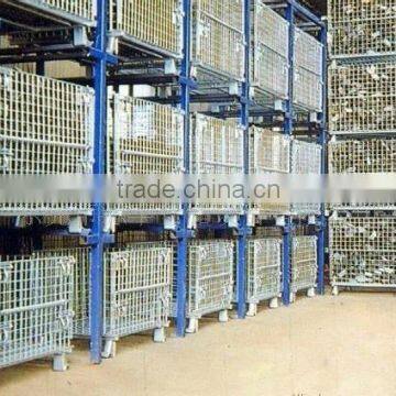 Wire steel cage pallet Storage Container manufacturers