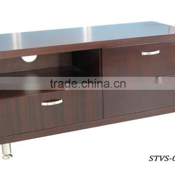 wood LED TV Table/TV stand design