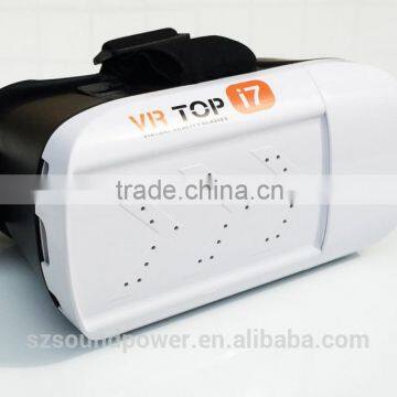 2016 New Google Cardboard Eva Foam VR Viewer Virtual Reality 3D Glasses,hd Virtual 3d DIY for 3.5"- 6" Phone for Gaming Glasses photo-2