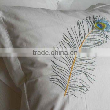 handmade embroidery bed sheet