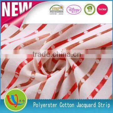 2014/2015 100% Cheap China 75D Polyester Cotton Warp Jacquard Fabric Textile for Fashion Korean Ladies Pants Shirt