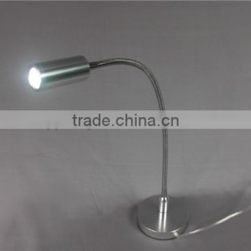 2015 Silver reading led lighting table lamp for manufacture with CE